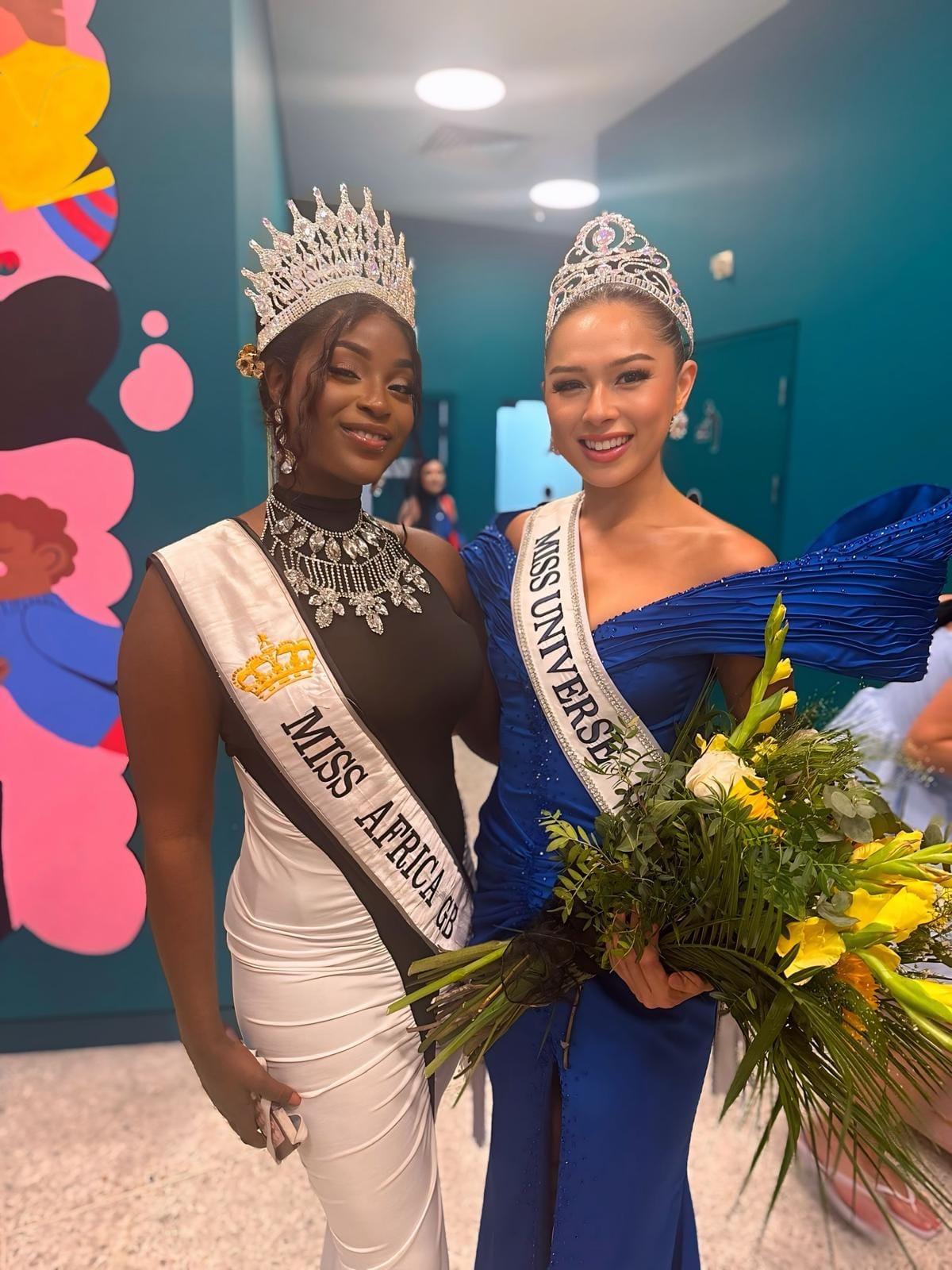 Miss Africa GB Queens Attend Miss Universe GB Finals