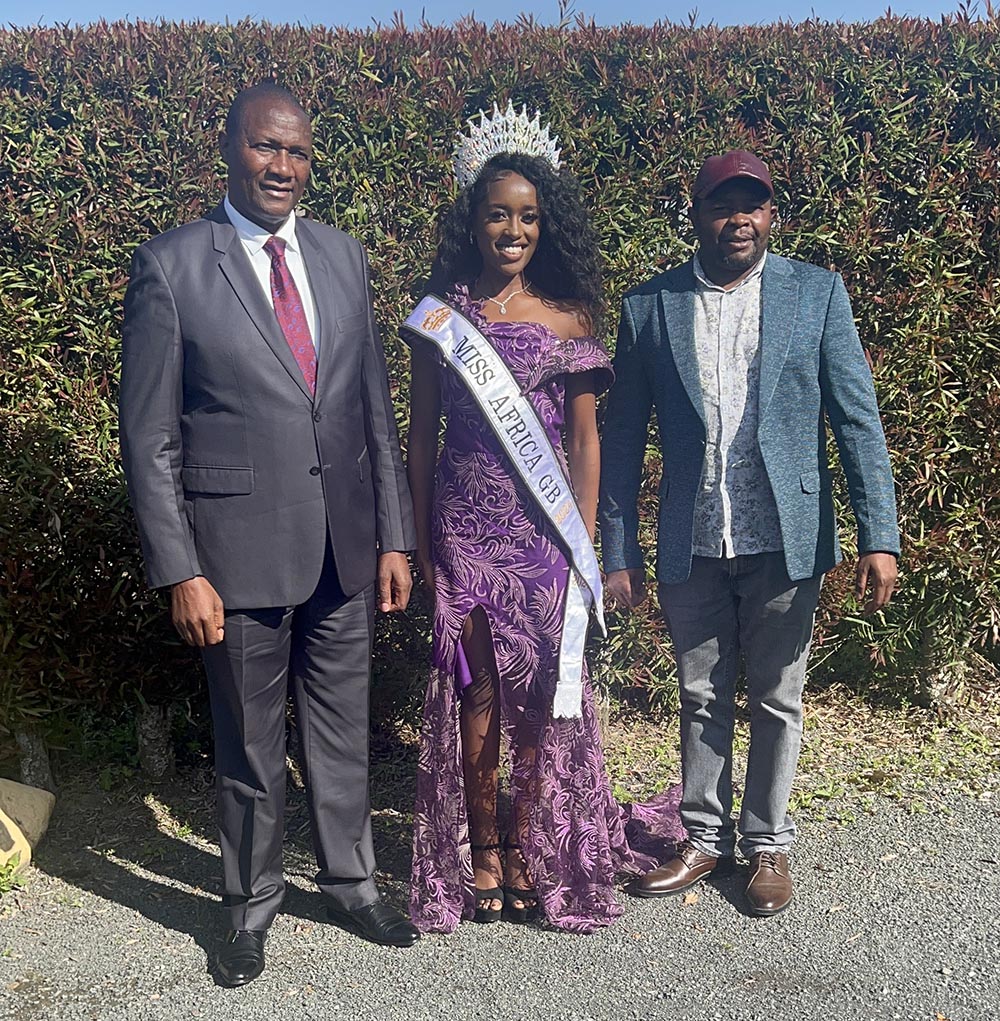 Miss Africa Meets Governor of Nyandarua County